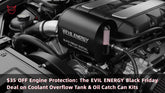 $35 OFF Engine Protection: The EVIL ENERGY Black Friday Deal on Coolant Overflow Tank & Oil Catch Can Kits