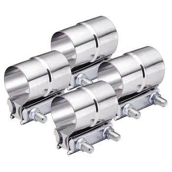 4-Inch Lap Joint Band Clamp for Exhaust Pipe Repair-Essential Clamps 4-Inch Lap Joint Band Clamp for Exhaust Pipe Repair-Essential Clamps