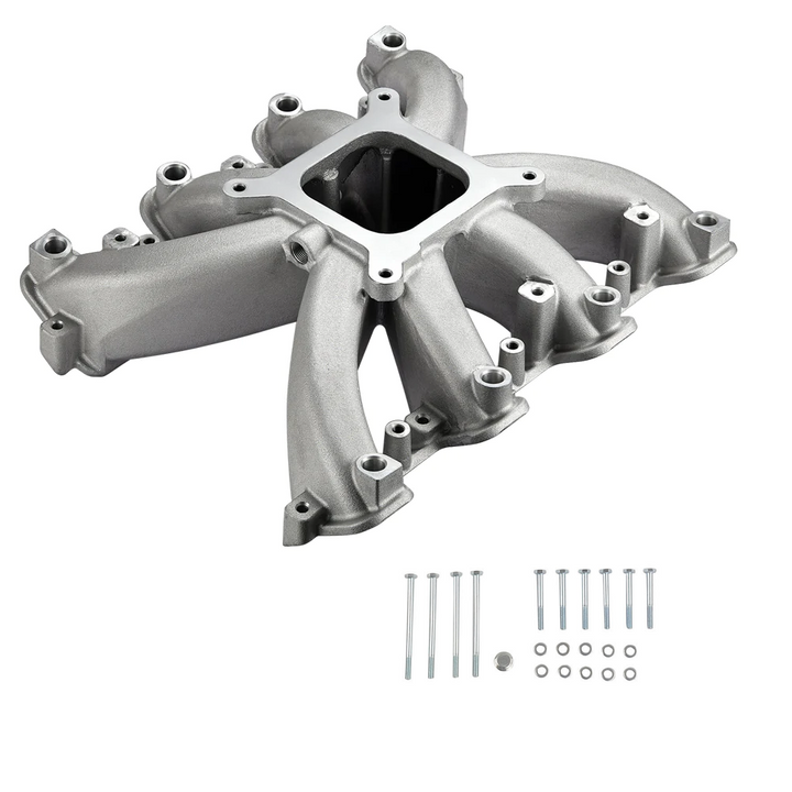 Evil Energy LS EFI System - Master Kit | Intake Manifold & Fuel Rail for GM LS1/LS2/LS6 | Inline Fuel Pump | Fuel Filter | PTFE Fuel Hose - EVILENERGY