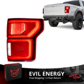 EVIL ENERGY Fit For Ford F150 2018-2020 LED Tail Light with Blind Spot Right Passenger Side Taillight Rear Brake Lamp Signal Assembly (Module NOT Included)