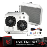 EVIL ENERGY 3Row-44mm Performance Aluminum Radiator Fit for Ford F-100/F-250, Ford Bronco 1966 - 1979 2.8L - 7.5L