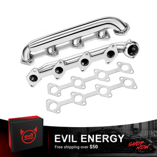 EVIL ENERGY Exhaust Manifold for 2003-2007 Ford 6.0L Powerstroke Diesel F250 F350 - EVILENERGY