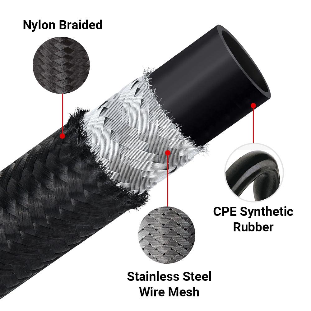 EVIL ENERGY Universal EFI Fuel System Kit with PTFE Fuel Line and 10-Micron Fuel Filter - EVILENERGY