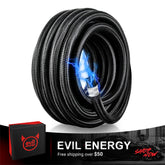 EVIL ENERGY Antistatic 6/8/10AN PTFE Fuel Hose Line | 10/20FT E85 Compatible Braided Fuel Line