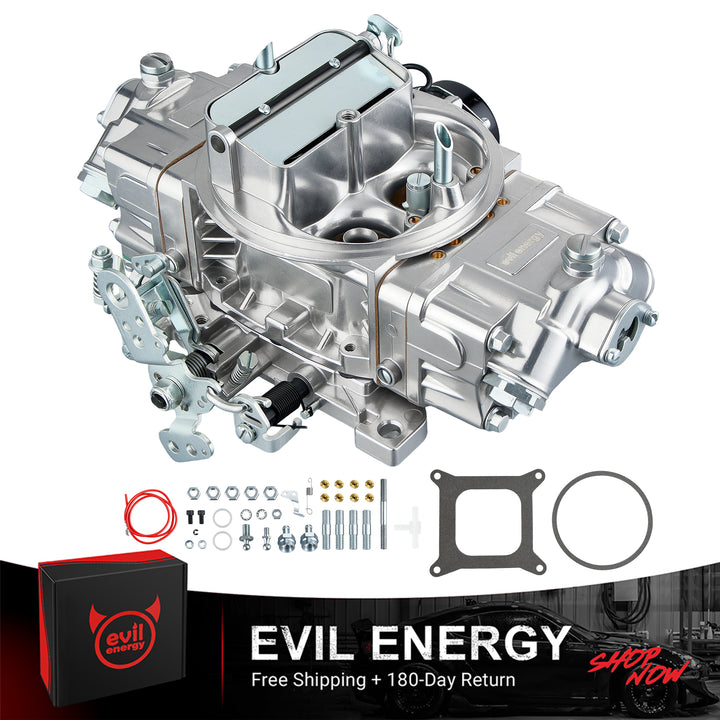 EVIL ENERGY 650 CFM 4-barrel Carburetor, full accessories, free shipping