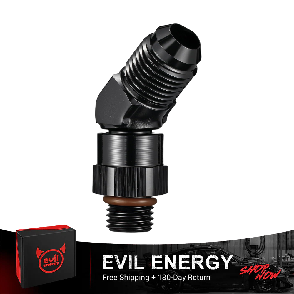 EVIL ENERGY 12AN Block Off Cap ORB Plug Fitting Adapter - Aluminum Male Plug (2 Pcs) - View #10