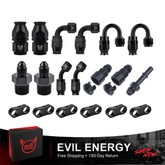 EVIL ENERGY 6AN LS Swap EFI Fitting Kit – PTFE Hose Ends, Quick Connect & NPT Adapters
