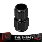 EVIL ENERGY AN Female to Female Swivel Coupler Union Fitting Aluminum Black