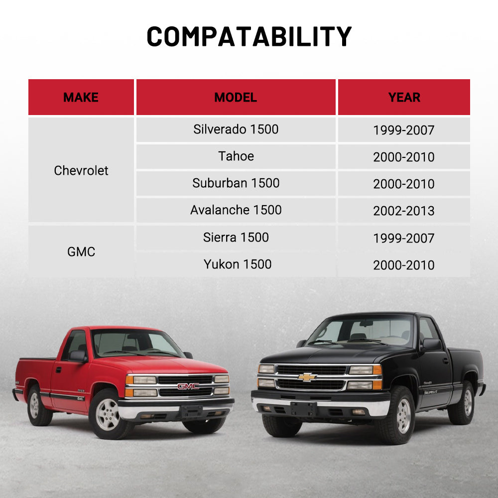 EVIL ENERGY 6x139.7mm 1inch Wheel Spacers for Chevrolet & GMC Trucks (1999 - 2013) 4 - Piece Set with 14x1.5 Bolts, 78.1 Hub Bore - EVILENERGY