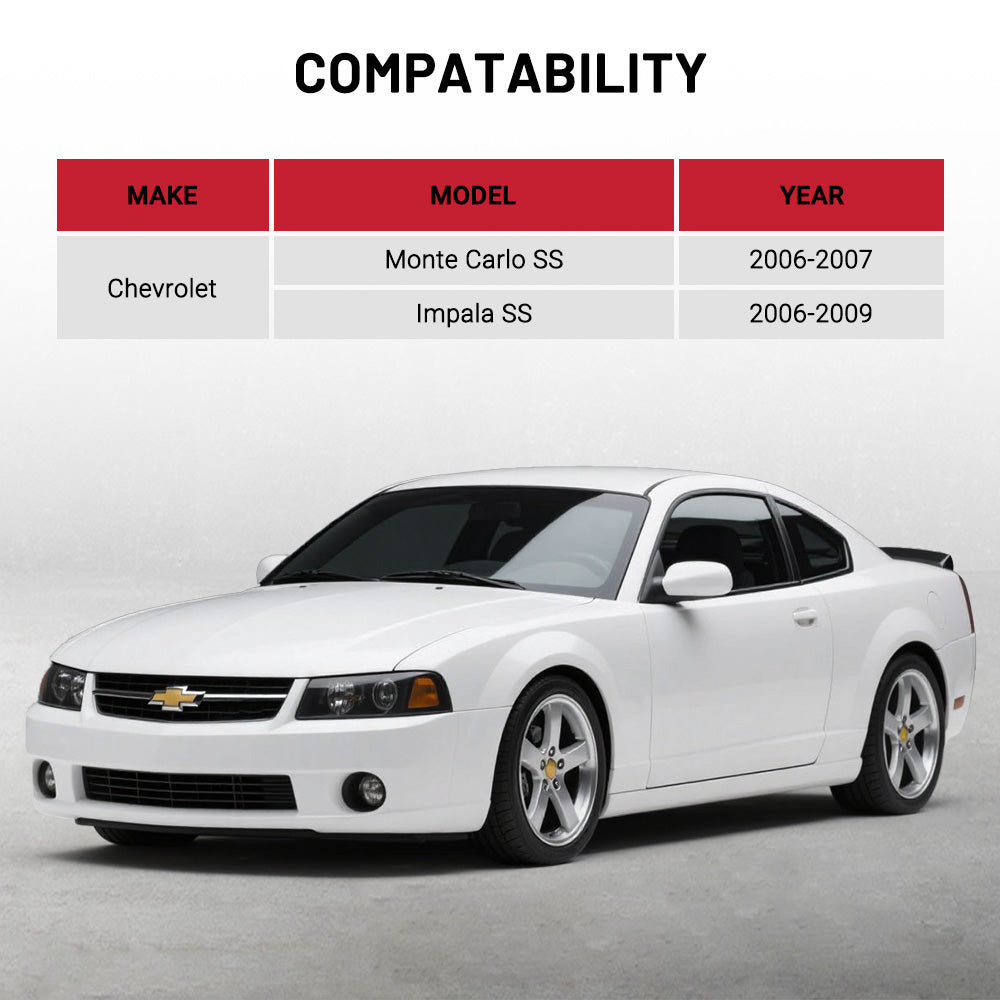 EVIL ENERGY 5x115mm 1/1.25/1.5/2inch Wheel Spacers for Chevy Monte Carlo SS & Impala SS, 4 - Piece M12x1.5, 70.3mm Hub Bore - EVILENERGY