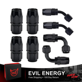 EVIL ENERGY AN Swivel Hose End Fitting Kit – 8PCS Aluminum Set(6AN/8AN/10AN)