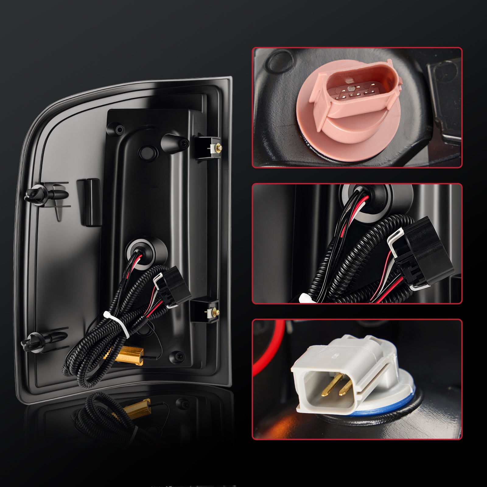 EVIL ENERGY LED Tail Lights Black Smoke For 2007-2013 Chevy Silverado 1500 2500 HD 3500 HD - EVILENERGY