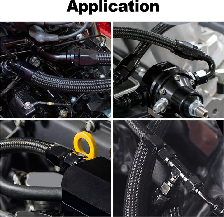 EVIL ENERGY AN Swivel Hose End Fitting Kit – 8PCS Aluminum Set(6AN/8AN/10AN) - EVILENERGY