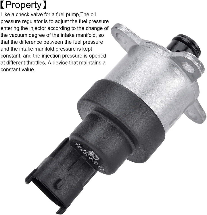 EVIL ENERGY 0928400535 Diesel Fuel Pressure Regulator Compatible with 2001-2004 6.6L LB7 Duramax Diesel - EVILENERGY