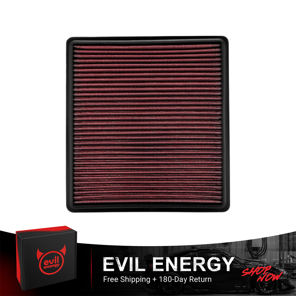EVIL ENERGY Air Filter Compatible with 2007-2021 Ford/Lincoln Truck/SUV (F150, Raptor, Expedition, Navigator, F250, F350, F450, F550, F650) - EVILENERGY