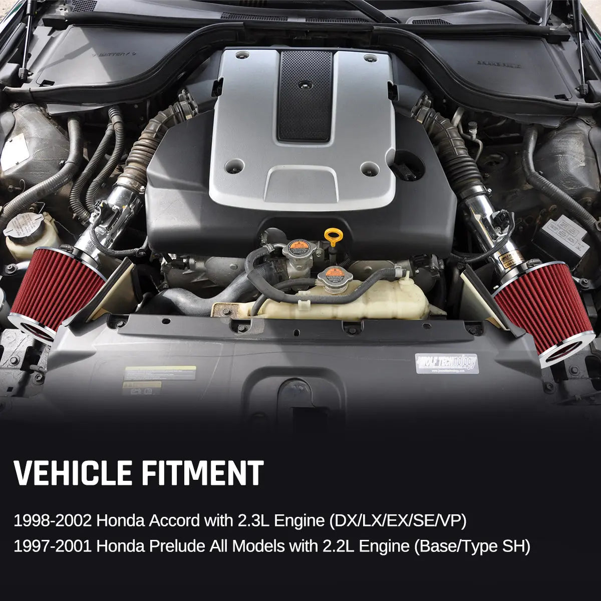 mysite Air Intake Kit For 1998-2002 Honda Accord 2.2/2.3L|EVIL ENERGY