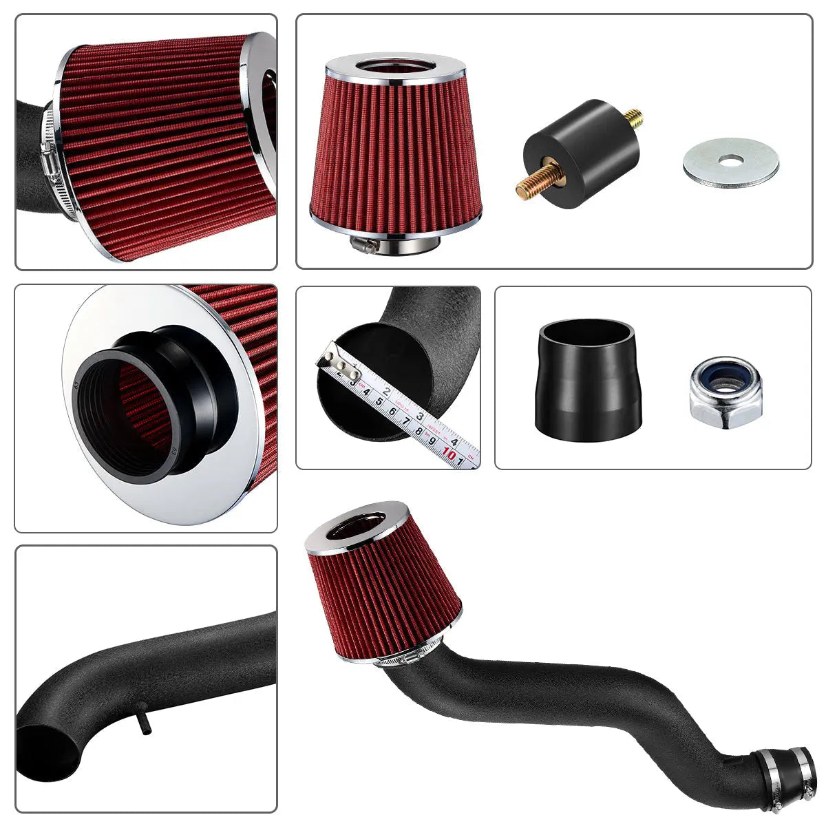 mysite Air Intake Kit For 1998-2002 Honda Accord 2.2/2.3L|EVIL ENERGY