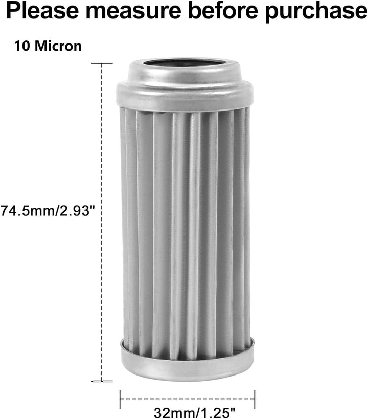 EVIL ENERGY 10/100 Micron Fuel Filter Element - EVILENERGY