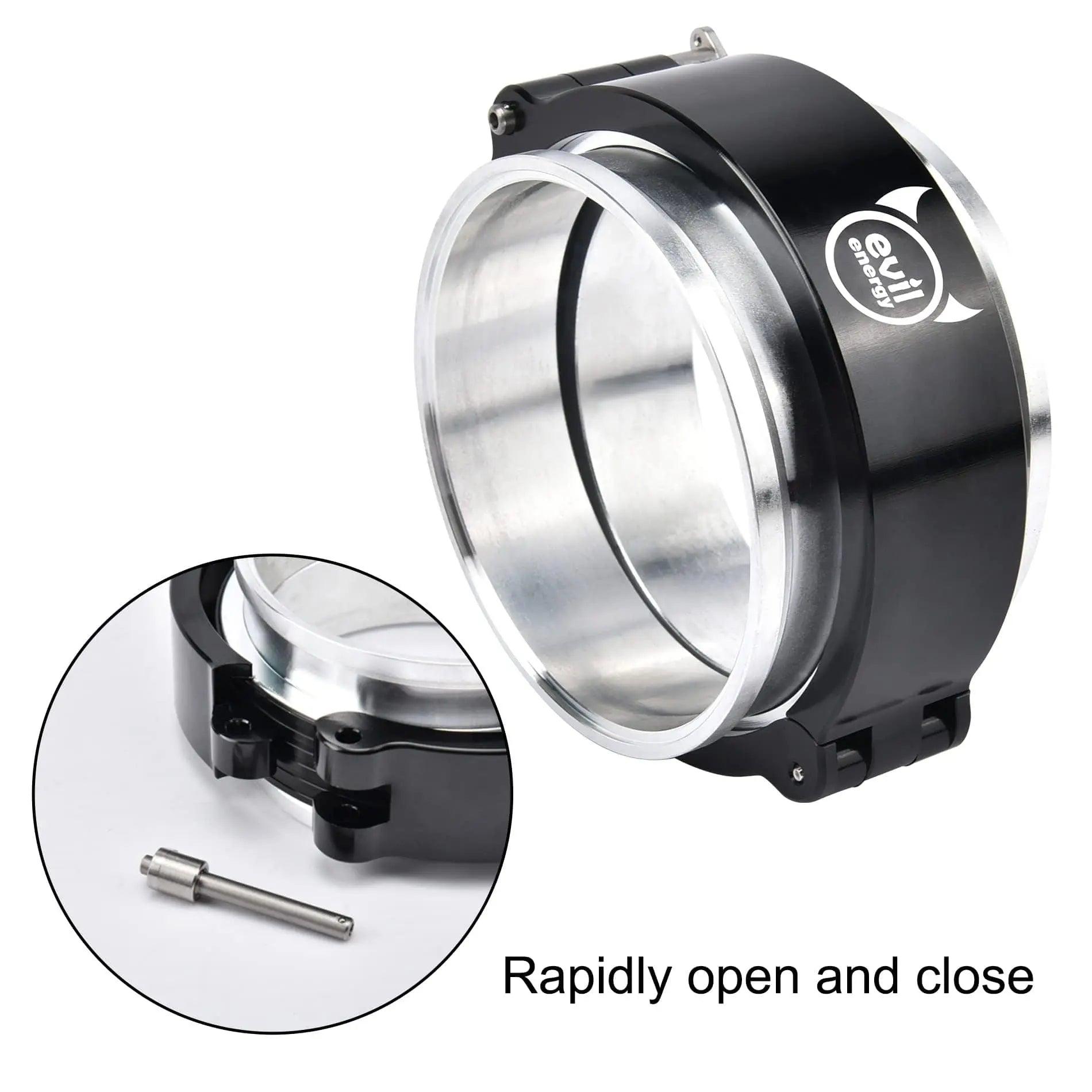 Evilenergy EVIL ENERGY 2/3/3.5/4 Inch V Band Aluminum Quick Release Intake Intercooler Pipe Clamp