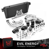 EVIL ENERGY EVIL ENERGY 3" Core Intercooler & BOV Kit for 2009-2015 Chevrolet Camaro LS3 V8 Turbo (NA-T Conversion) - AC-Retained, Bolt-On Installation
