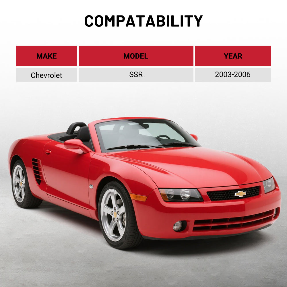 EVIL ENERGY 6x127 1/1.25/1.5/2inch Wheel Spacers for 2003 - 2006 Chevrolet SSR, 4 - Piece Set with 12x1.5 Bolts and 78.1mm Hub Bore - EVILENERGY