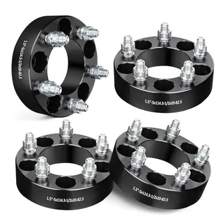 EVILENERGY EVIL ENERGY 5x4.5 Wheel Spacers Compatible for Mustang 1994-2014,5x114.3 mm Hubcentric no Lip 5 lugs 82.5 mm Hub Bore 1/2x20 Studs
