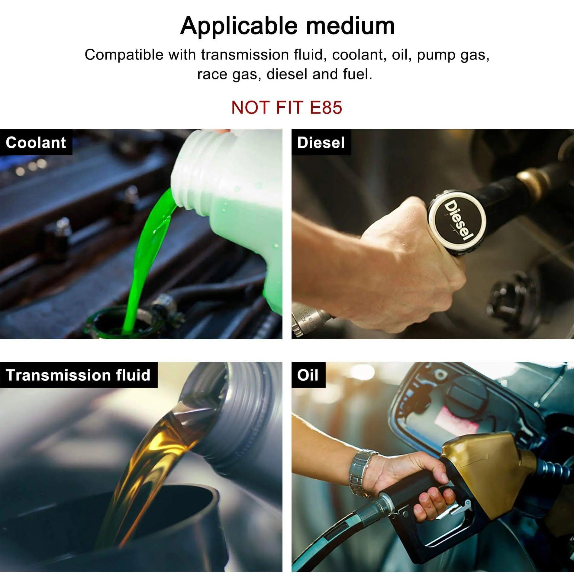 Evilenergy EVIL ENERGY 6AN CPE Fuel Line Nylon Braided Fuel Hose 10FT/20FT