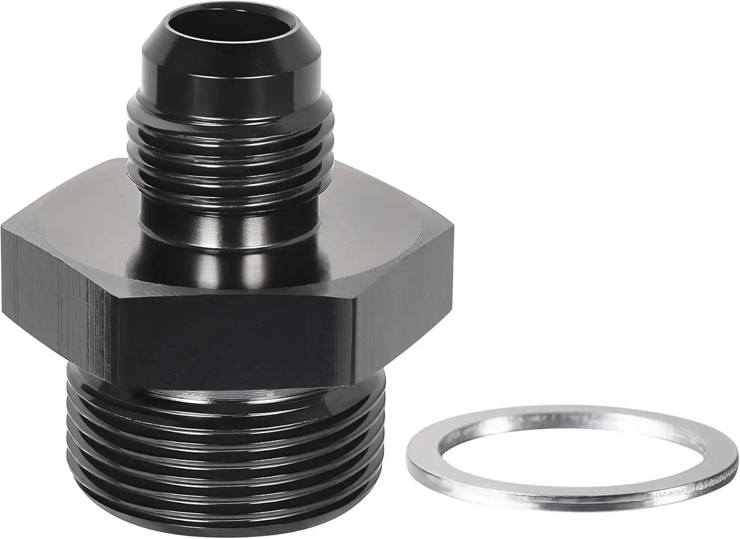 AN -6 (AN6 6AN) to M16x1.5 Power Steering / Fuel Injection-O-Ring Seal Adapter AN -6 (AN6 6AN) to M16x1.5 Power Steering / Fuel Injection-O-Ring Seal Adapter