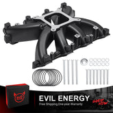 EVIL ENERGY LS Carb Intake Manifold Single Plane 300-131 for GM LS Gen IV LS3/L92/L99/L76 Rectangular Port