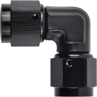 EVIL ENERGY AN Female to AN Female 90 Degree Low Profile Swivel Coupler Union Fitting Adapter Aluminum - EVILENERGY