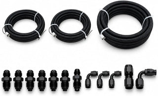 EVILENERGY EVIL ENERGY AN6 AN10 PTFE Power Steering Hose Kit for Ford Type Racks, 3FT