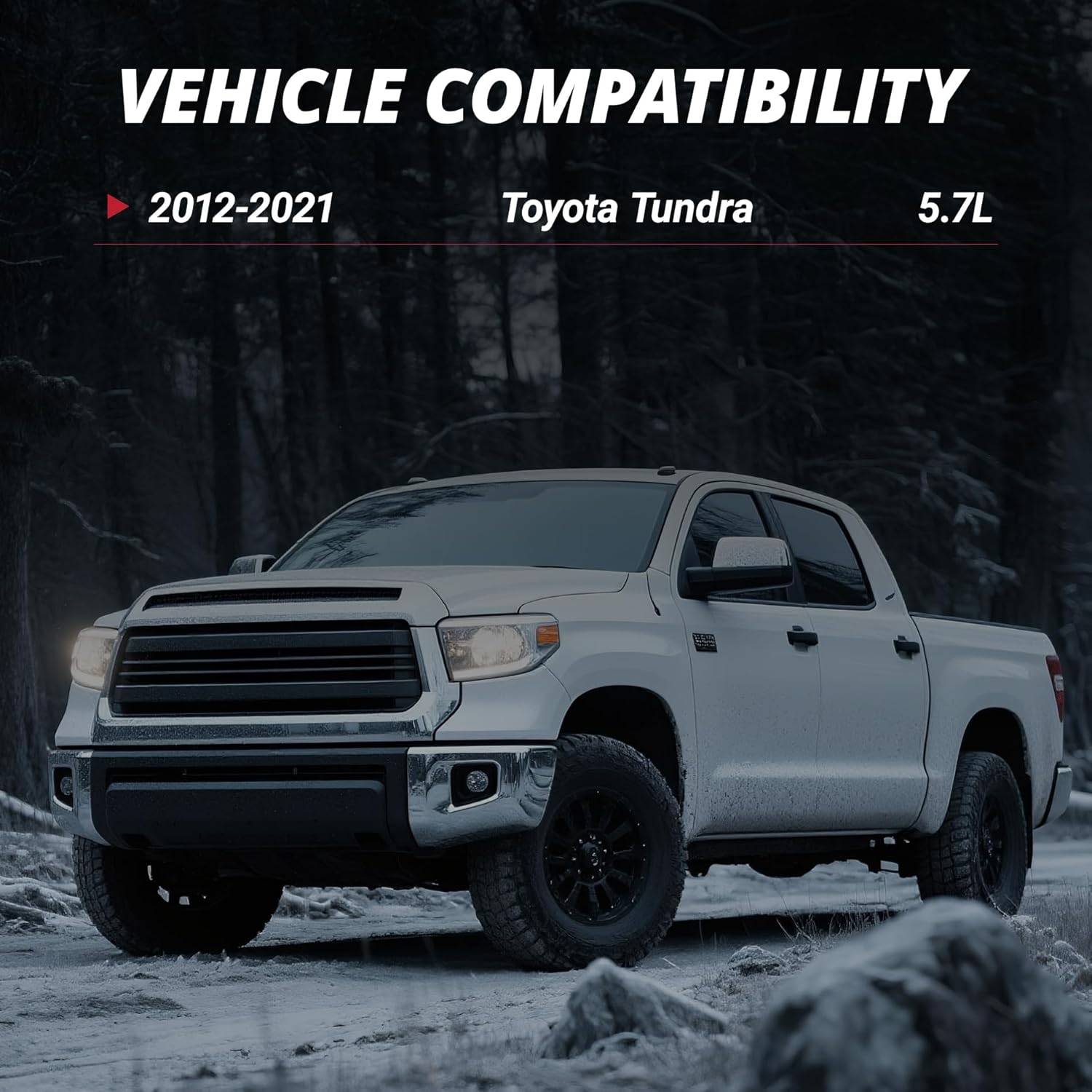 EVIL ENERGY Cold Air Intake Fitment – 2012-2021 Toyota Tundra 5.7L