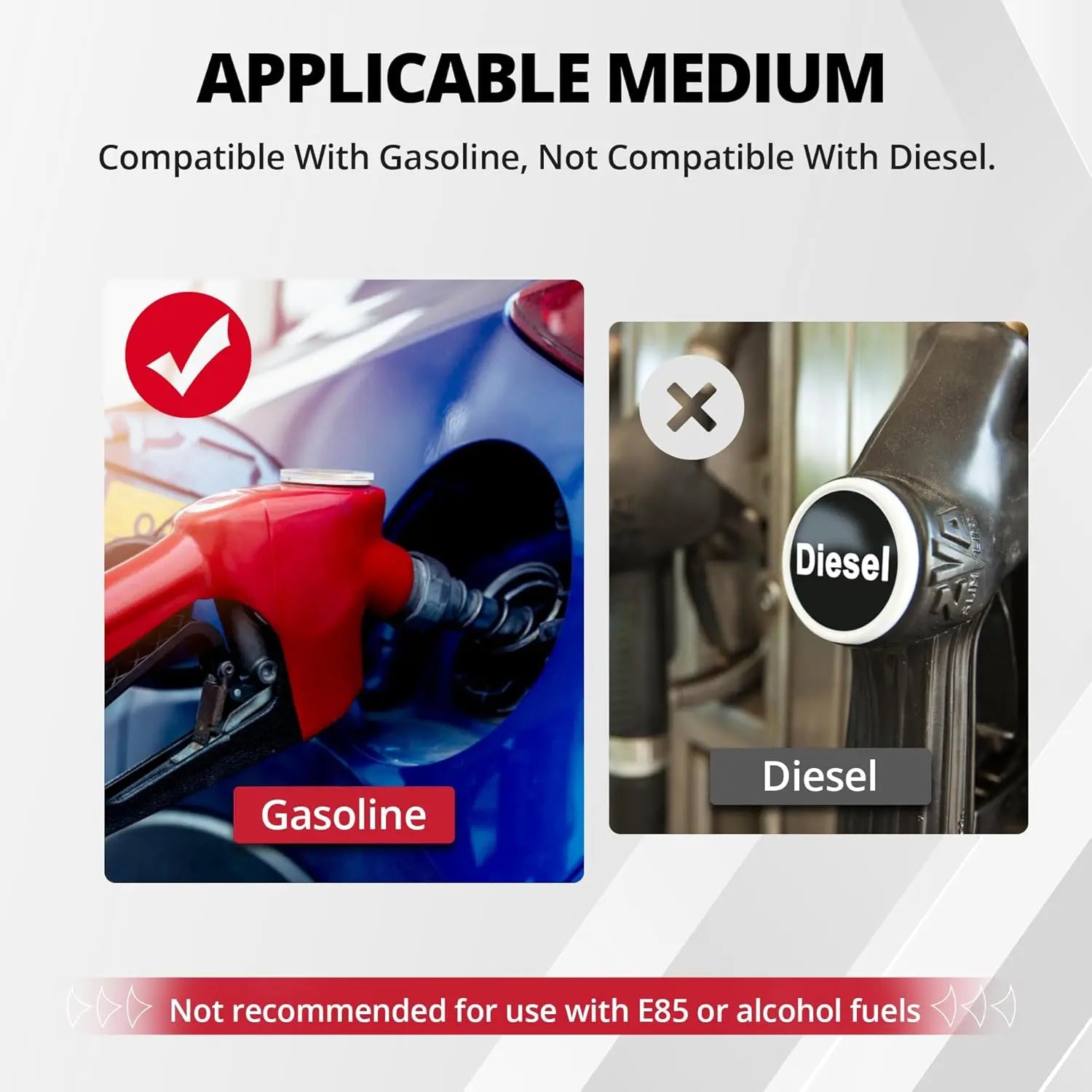 EVILENERGY EVIL ENERGY EFI Fuel Pressure Regulator Kit Adjustable (20-120PSI) with Gauge 6AN CPE Fuel Line Hose Fitting Connectors Kit Universal Aluminum (black)