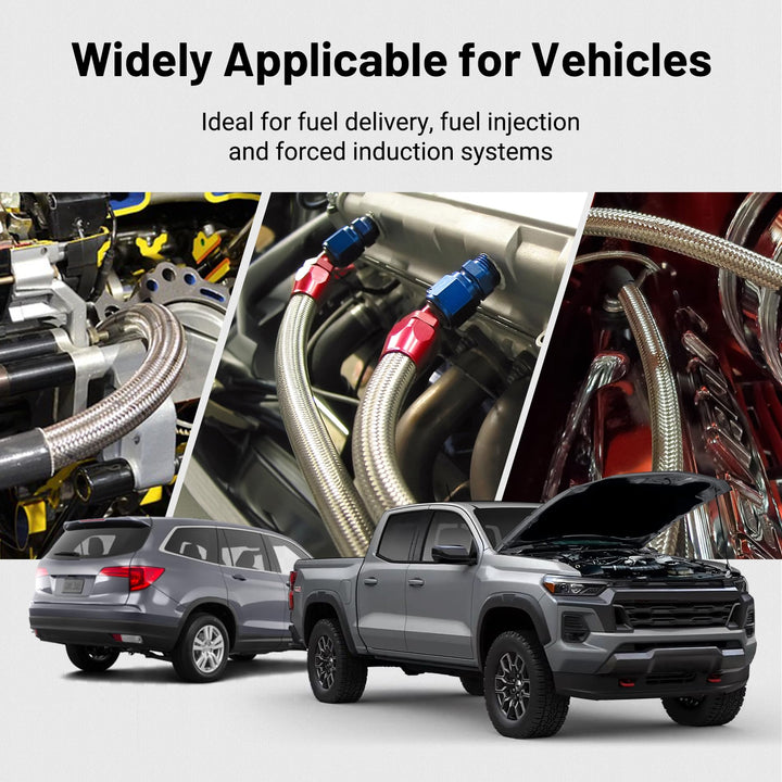 EVIL ENERGY PTFE Fuel Lines Kit, ideal for fuel delivery, fuel injection systems