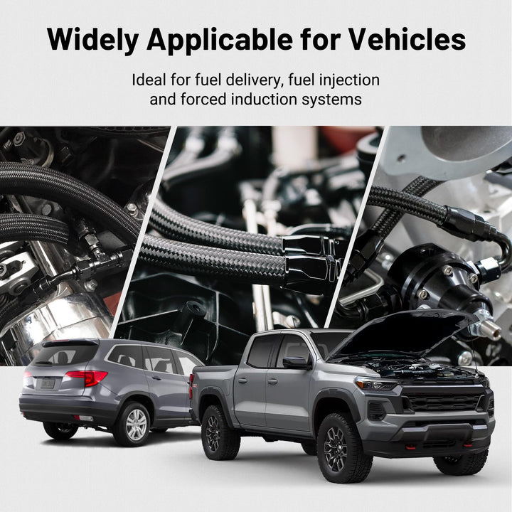 EVIL ENERGY PTFE LS Swap EFI Fuel Line Fitting Kit, widely applicable for vehicles