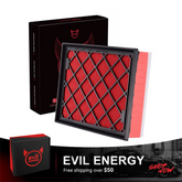 EVIL ENERGY Engine Air Filter Compatible with Ford Edge 2015-2024 2.0T 2.7T, Taurus 2014-2019 2.0T 2.7T, Fusion 2013-2020 1.5T 2.0T, Lincoln MKZ 2013-2020 2.0T, Replace DS7Z-9601A