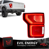 EVIL ENERGY Fit For Ford F150 2018-2020 LED Tail Light with Blind Spot Left Driver/Right Passenger Side Taillight Rear Brake Lamp Signal Assembly (Module NOT Included) - EVILENERGY
