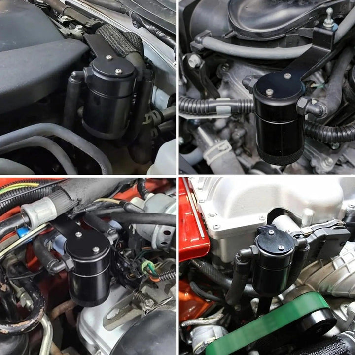 EVIL ENERGY EVIL ENERGY Oil Catch Can Air Oil Separator compatible with 2021-2023 Ram TRX 6.2L SC Passenger Side 3OZ