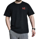 EVIL ENERGY T-shirt with Embroidered Logo Cotton