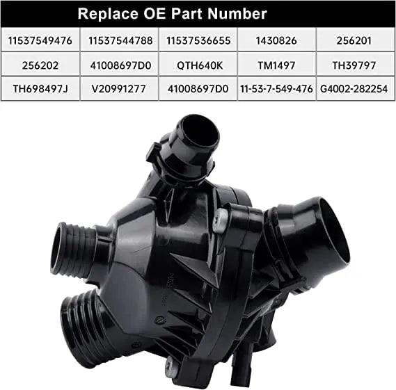 Evilenergy EVIL ENERGY Thermostat Housing Assembly 11537549476 Compatible with BMW E60 E65 E90 335i 535i 128i 135i