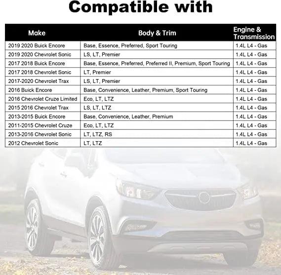 evilenergy EVIL ENERGY Thermostat Housing Assembly 55565336 902-808 Compatible with 2013-2020 Buick Encore 2011-2016 Chevrolet Cruze