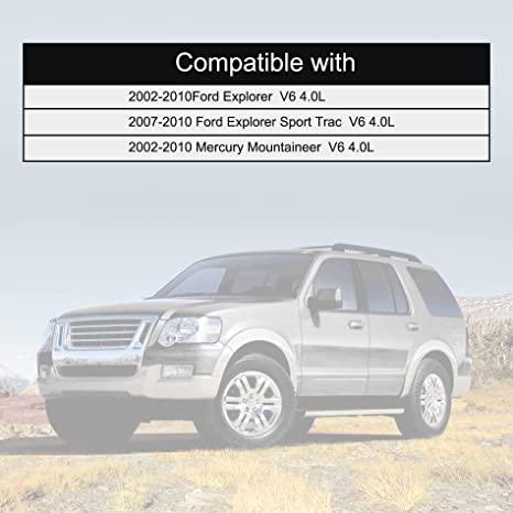 Evilenergy EVIL ENERGY Thermostat Housing Kit Assembly 2L2Z8592AA Compatible with 2002-2010 Ford Explorer Sport & Mercury Mountaineer V6 4.0L
