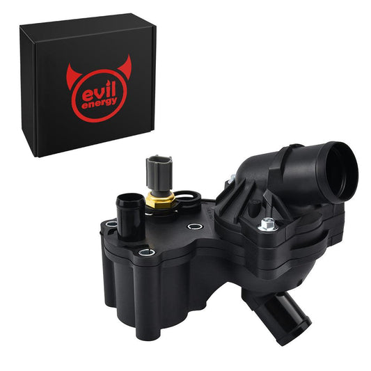 Evilenergy EVIL ENERGY Thermostat Housing Kit Assembly 2L2Z8592AA Compatible with 2002-2010 Ford Explorer Sport & Mercury Mountaineer V6 4.0L