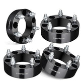 EVIL ENERGY 5x5.5 Wheel Spacers 2 inch Compatible for Ram 1500 2012-2018, 5x139.7 mm 5 Lugs 108 mm Hub Bore M14x1.5 Studs Black, - EVILENERGY