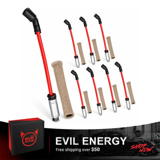 EVIL ENERGY 10.5mm Spark Plug Wire Set Compatible with 2000-2021 Chevy Silverado Tahoe Suburban Avalanche GMC Sierra Yukon Cadillac Escalade 4.8L 5.3L 6.0L 6.2L V8