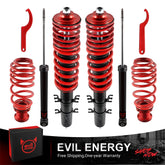 EVIL ENERGY 1998-2007 VW Golf MK4 /1998-2010 VW Beetle/1999-2006 Seat Leon/1999-2005 VW Jetta MK4 Coilover Shock Absorbers 4PCS