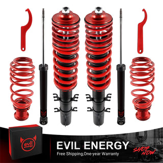 EVIL ENERGY 1998-2007 VW Golf MK4 /1998-2010 VW Beetle/1999-2006 Seat Leon/1999-2005 VW Jetta MK4 Coilover Shock Absorbers 4PCS