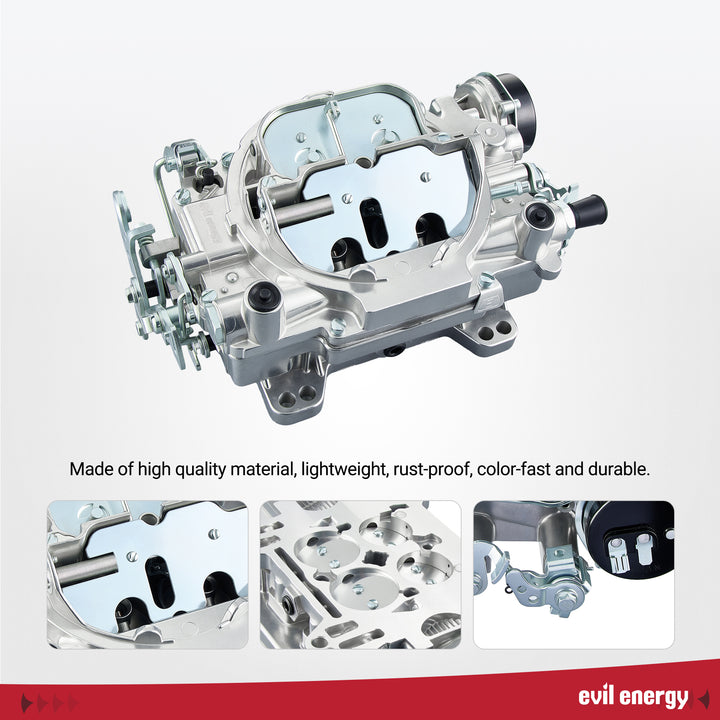 EVIL ENERGY 500 CFM 4 - barrel carburetor quality build, lightweight, rust - proof material