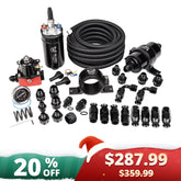 EVIL ENERGY Full LS Swap EFI Fuel Setup with 300LPH Electric Fuel Pump, 20-120PSI Regulator, 6AN 20FT Fuel Hose and Filter