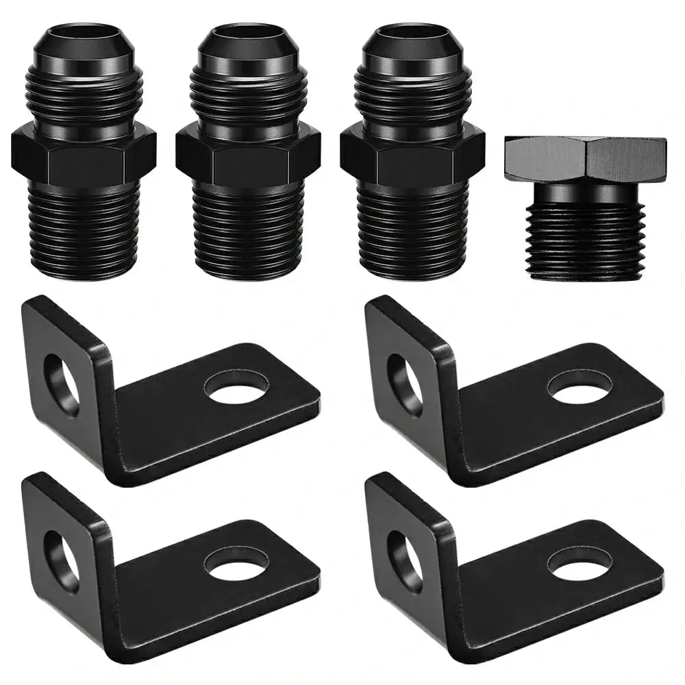 Evil Energy LS EFI System - Master Kit | Intake Manifold & Fuel Rail for GM LS1/LS2/LS6 | Inline Fuel Pump | Fuel Filter | PTFE Fuel Hose - EVILENERGY